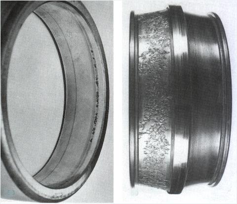 Figure 9.9: Bearing in advanced state of deterioration